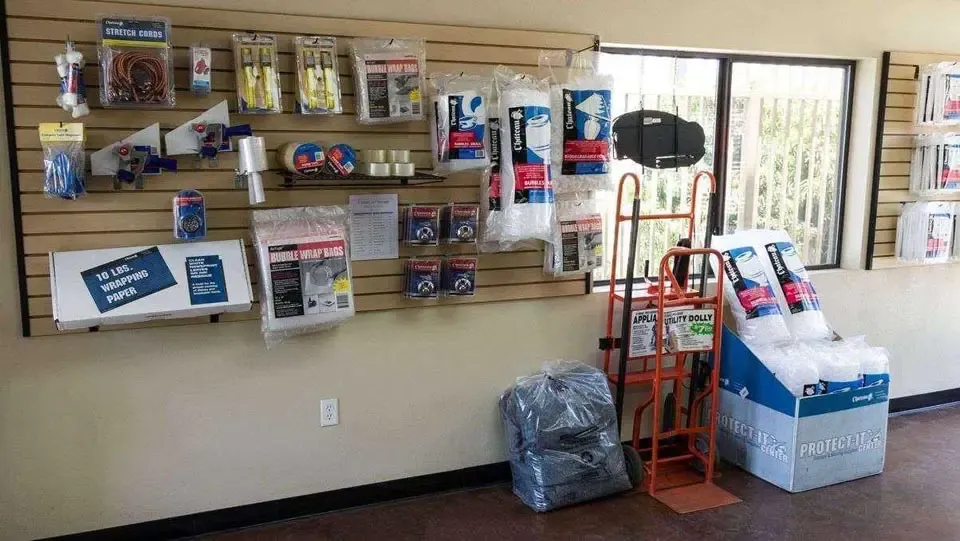 E St. Self Storage E-commerce Items